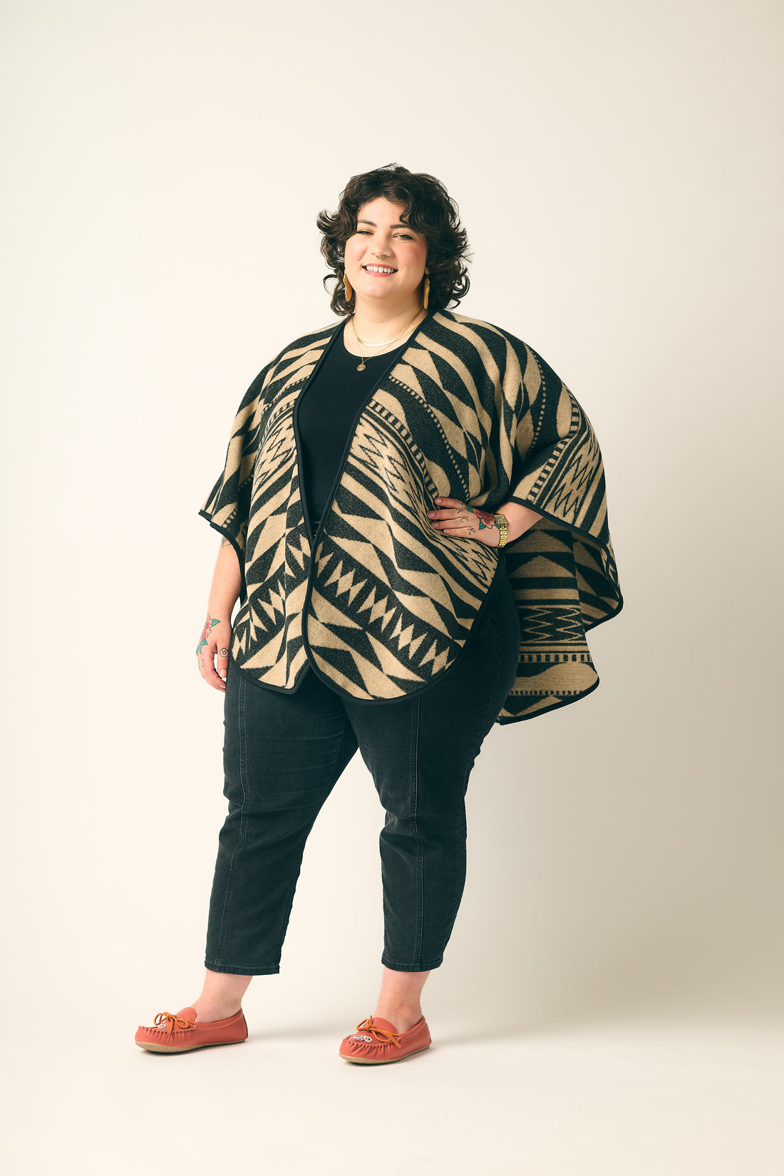 Weaver Indigenous Shawl