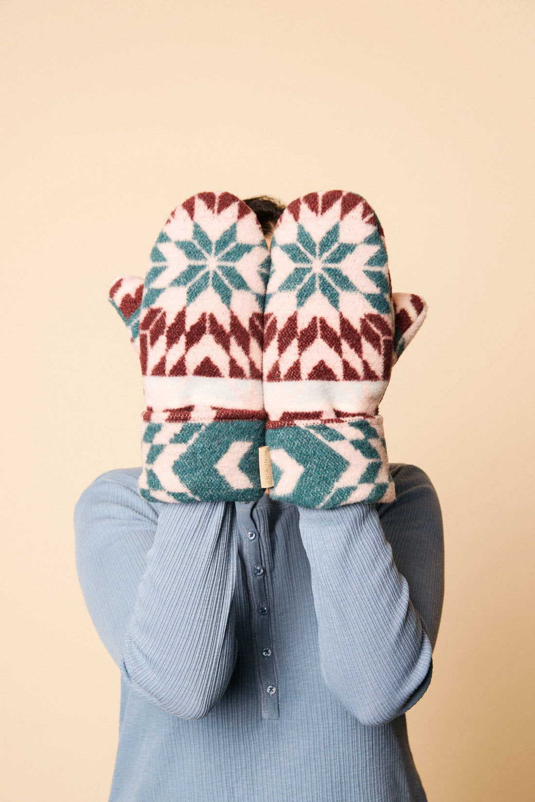 Currant Sherpa Mittens