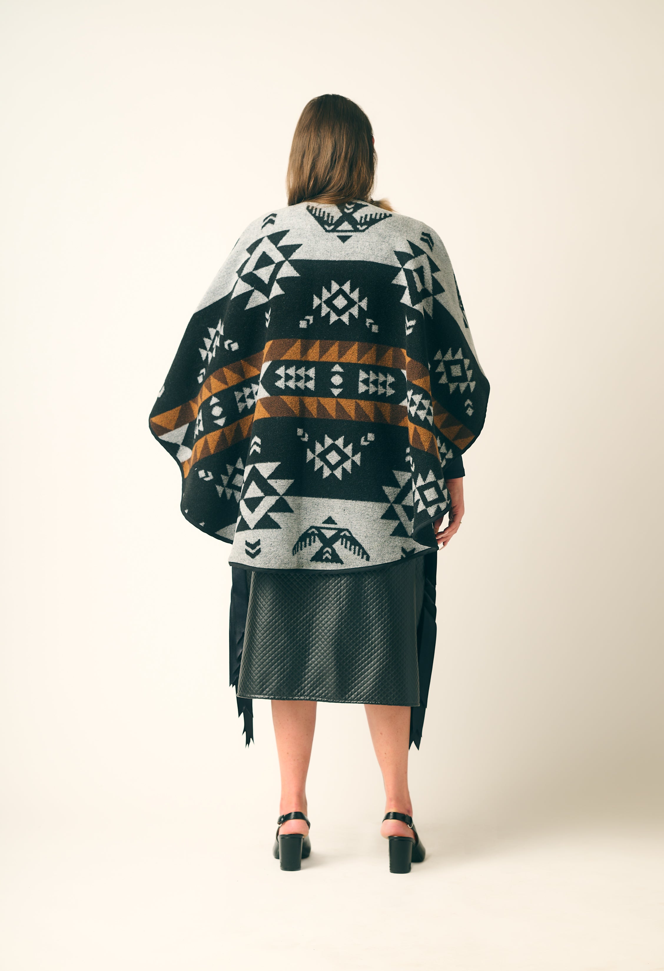 Thunderbird Reversible Shawl