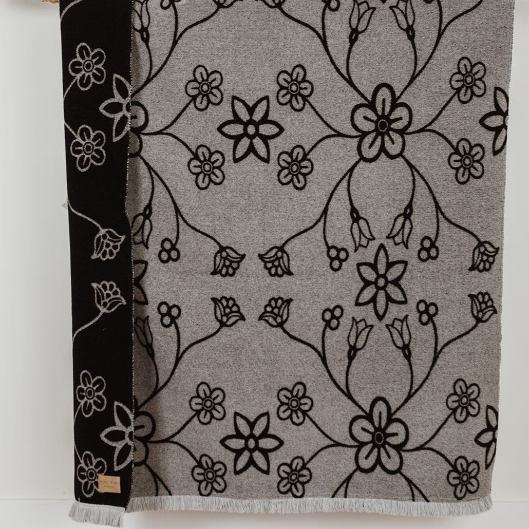 Fleurs Wool Panel