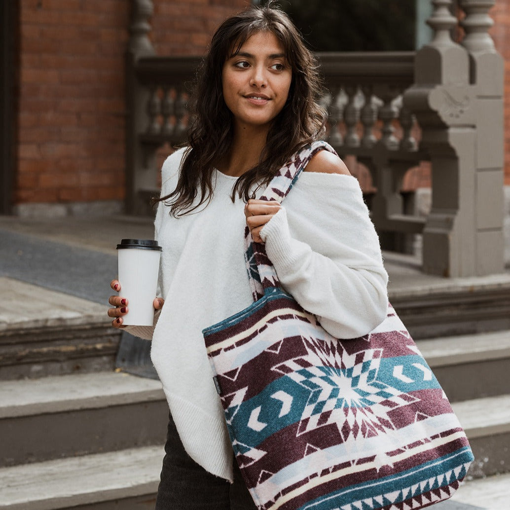 Currant Indigenous Tote Bag