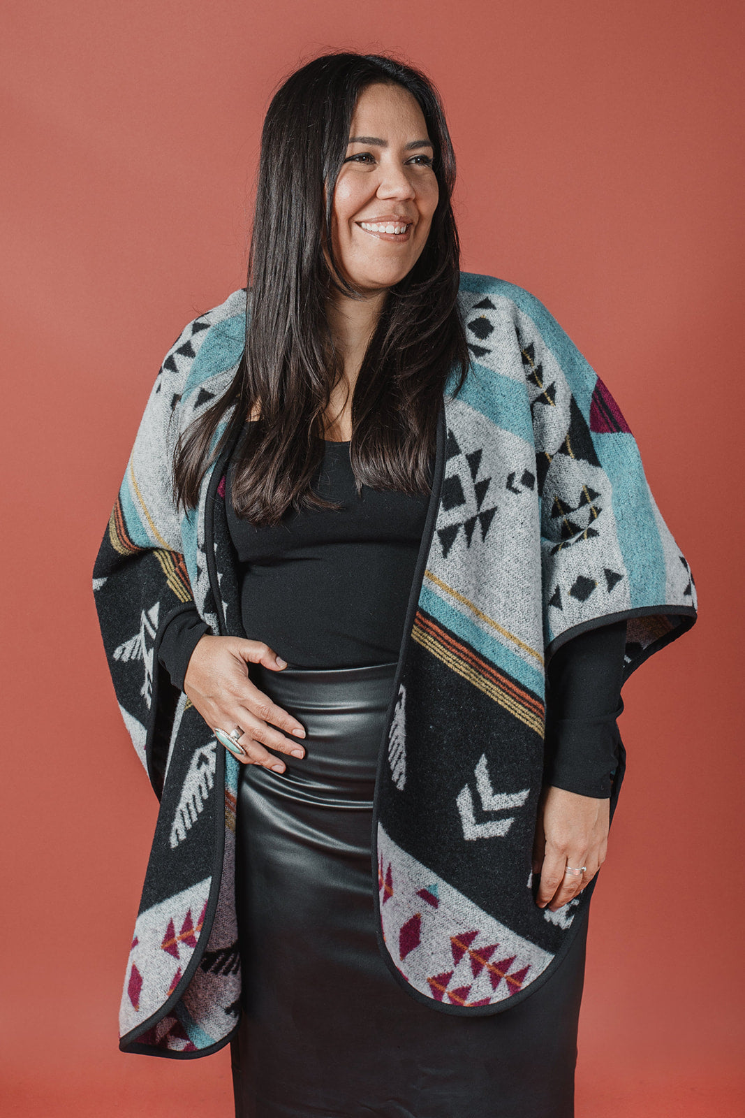 Eclair Reversible Shawl