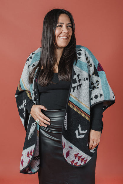 Eclair Reversible Shawl