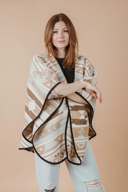 Sand Reversible Shawl