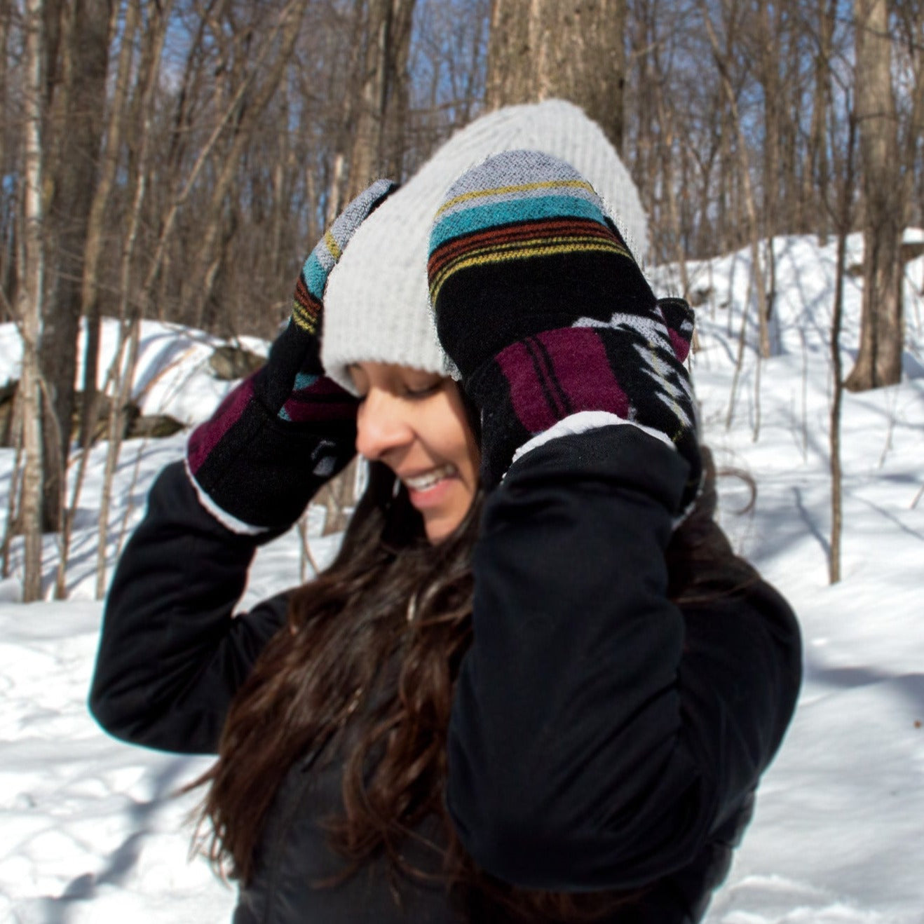 Éclair Sherpa Mittens