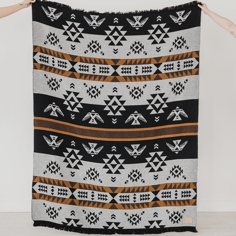 Perfectly Imperfect Thunderbird Indigenous Blanket