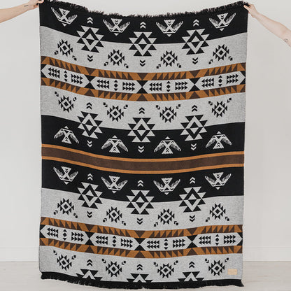 Perfectly Imperfect Thunderbird Indigenous Blanket