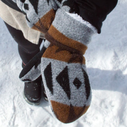 Thunderbird Sherpa Mittens