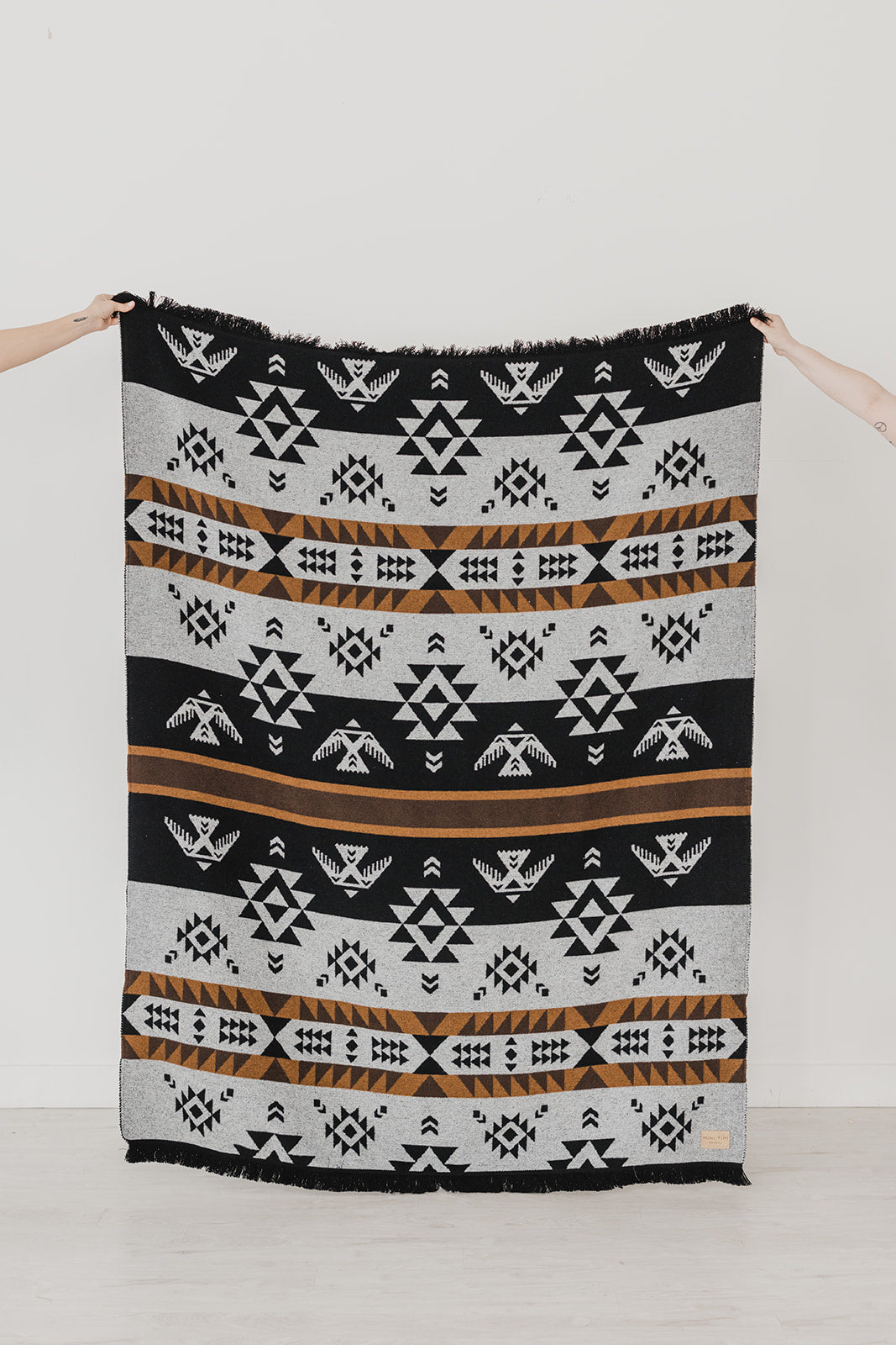 Perfectly Imperfect Thunderbird Indigenous Blanket