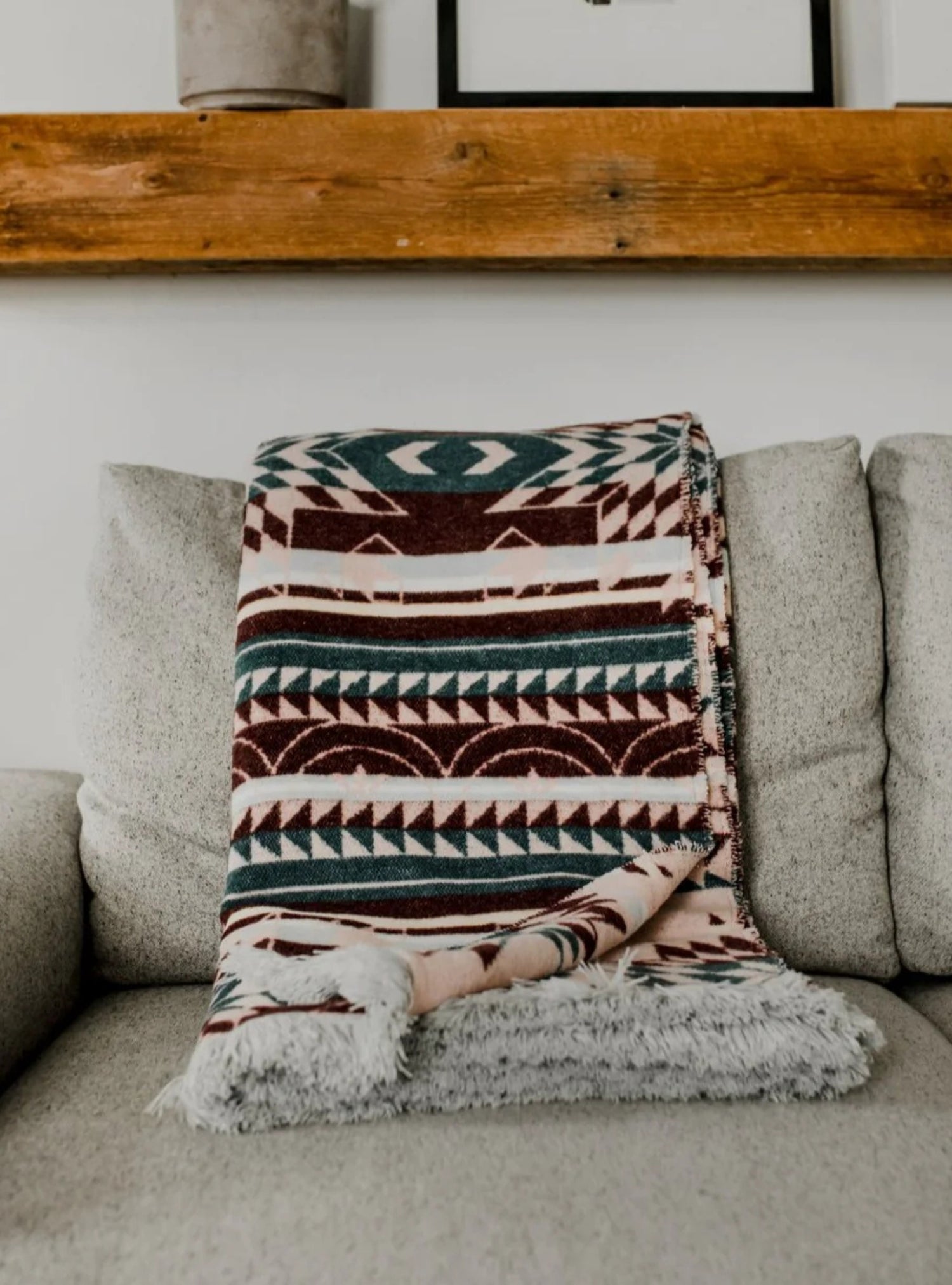 Currant Reversible Blanket