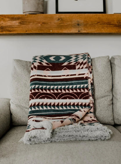 Currant Reversible Blanket