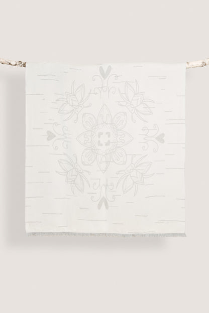 Birch Bark Reversible Blanket