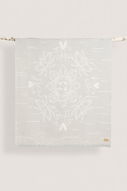 Birch Bark Reversible Blanket