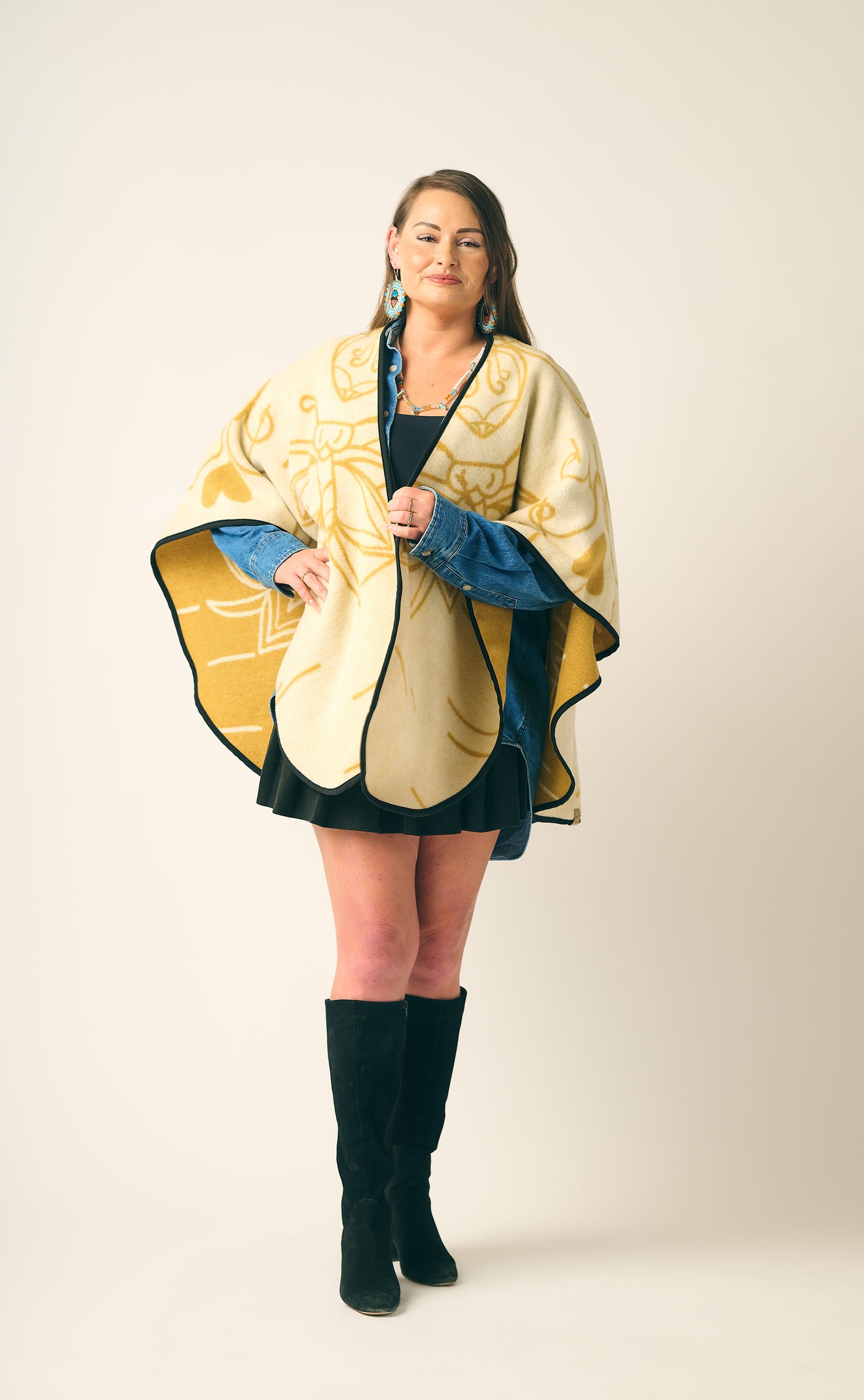 Miel Reversible Shawl