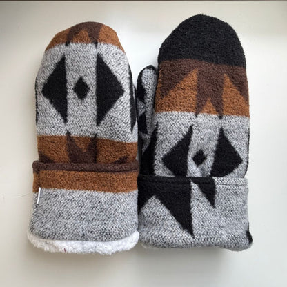 Perfectly Imperfect Thunderbird Sherpa Mittens