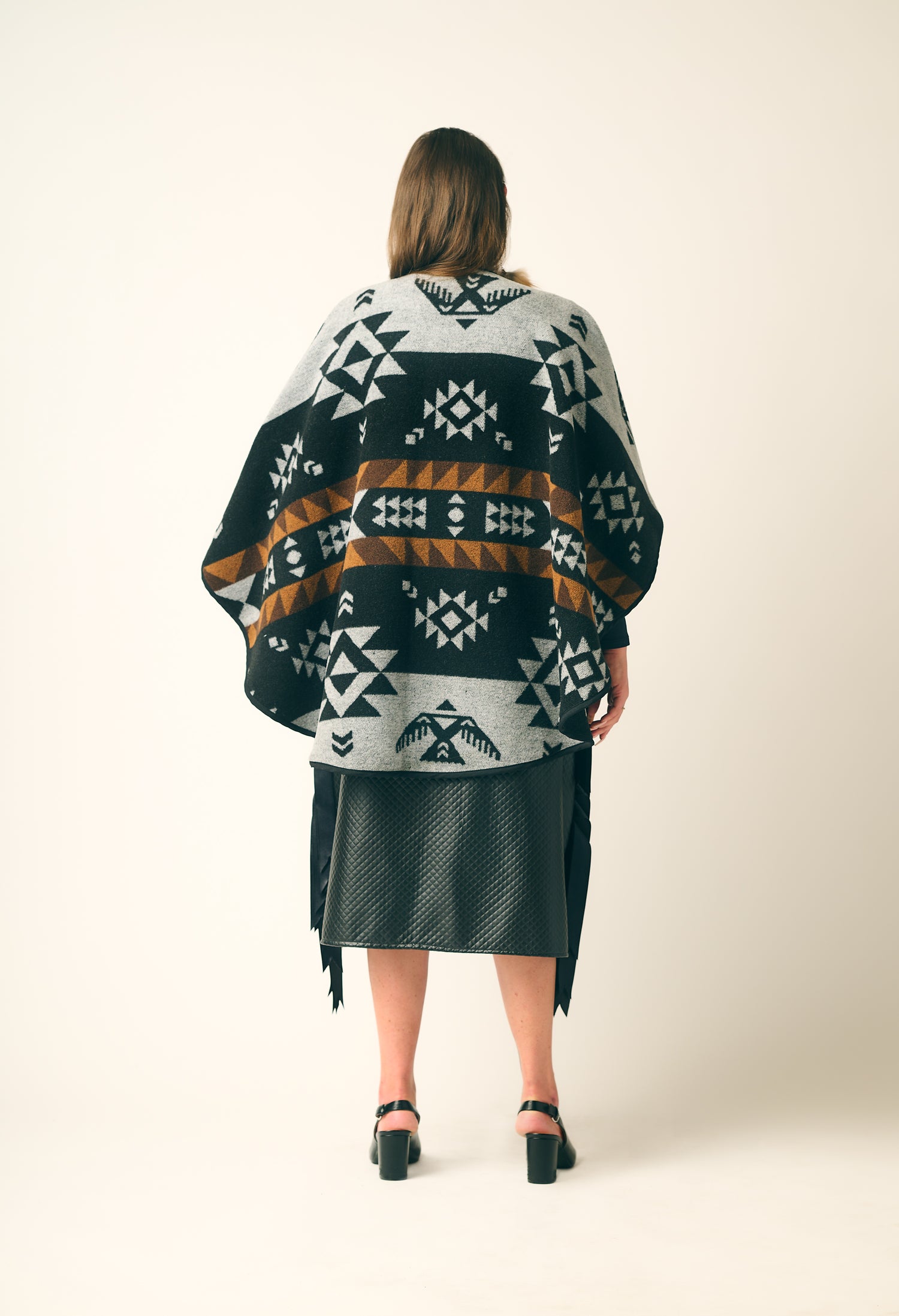 Thunderbird Reversible Shawl