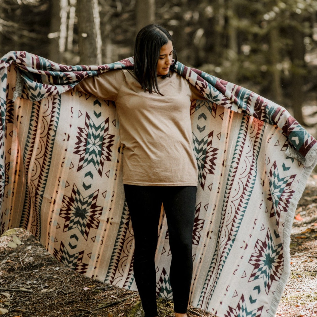 Currant Reversible Blanket