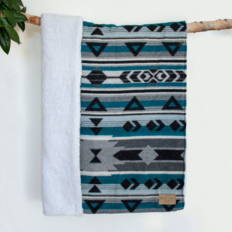 Storm Sherpa Baby Blanket