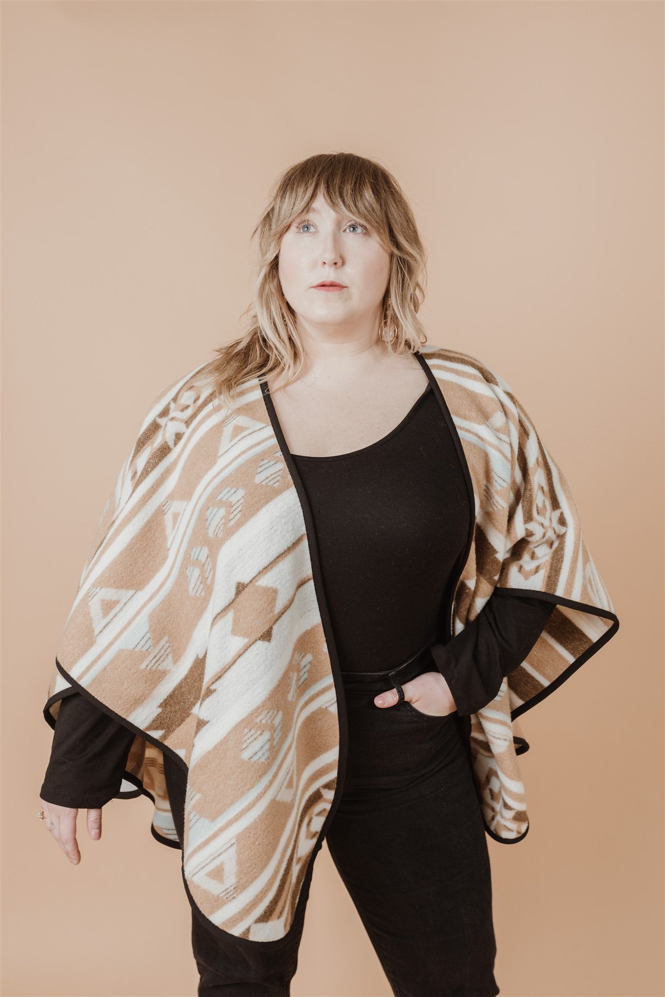 Sand Reversible Shawl